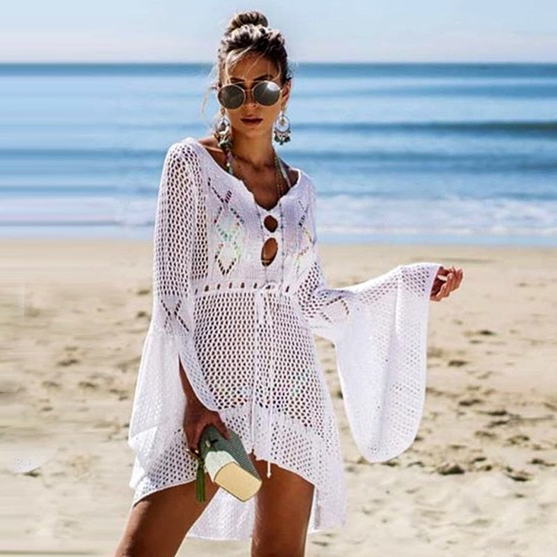 New Sexy Cover Up Bikini Women Swimsuit Robe