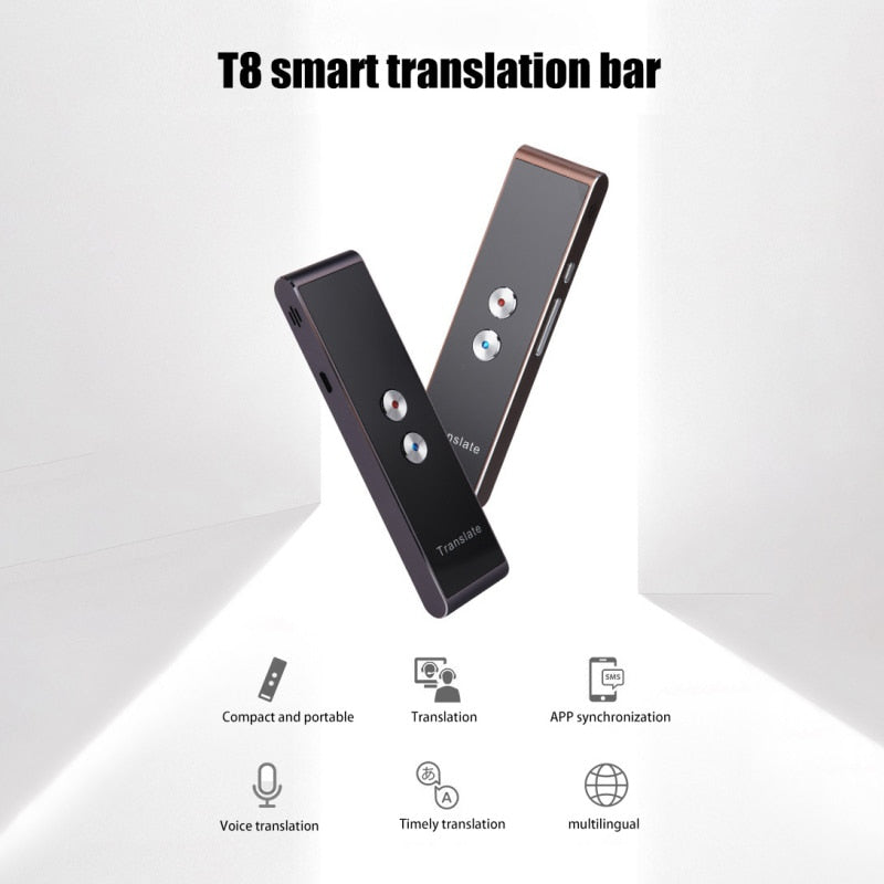 T8 Smart Speech Translator 30 Multi-Language Translation